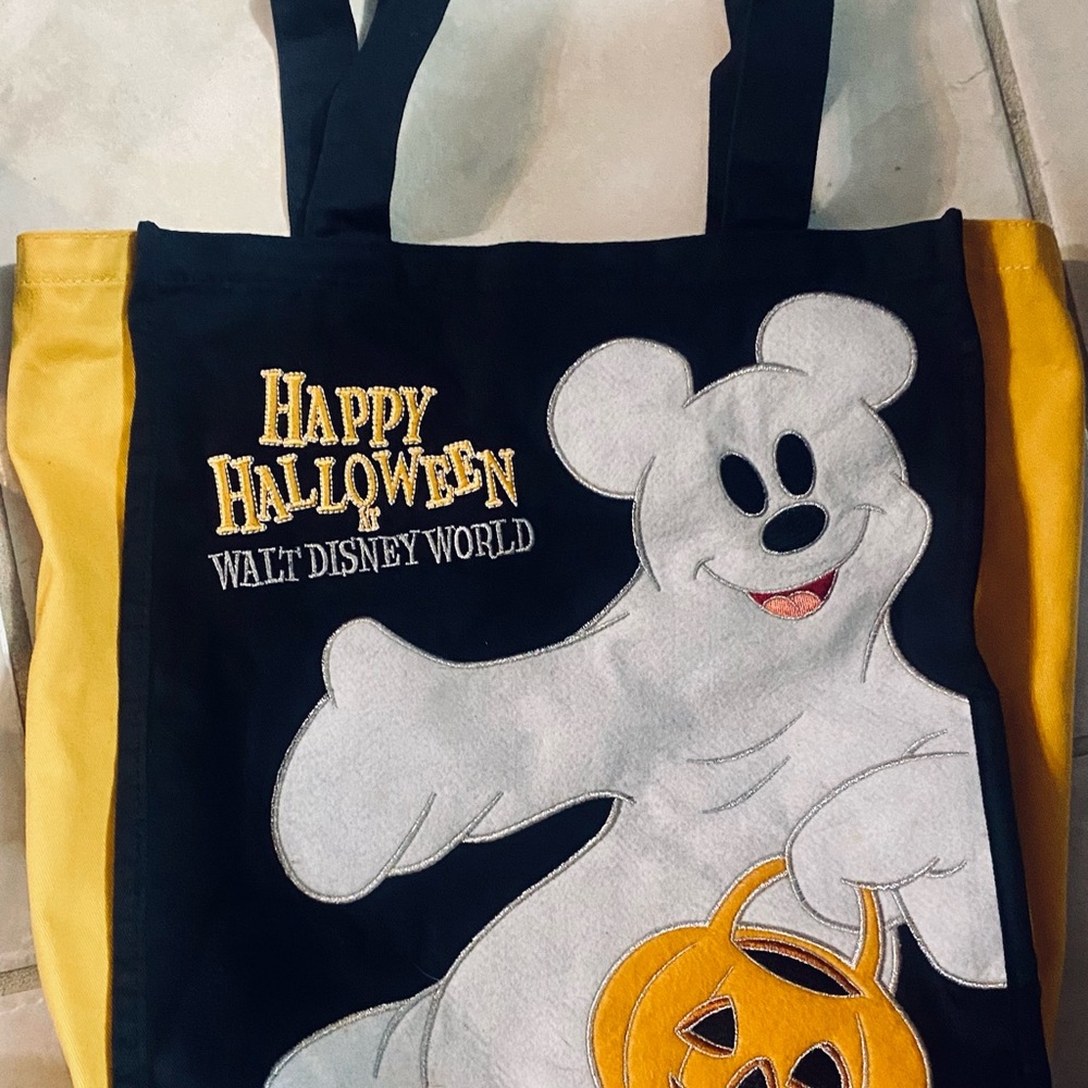Vintage Disney Halloween Tote Bag